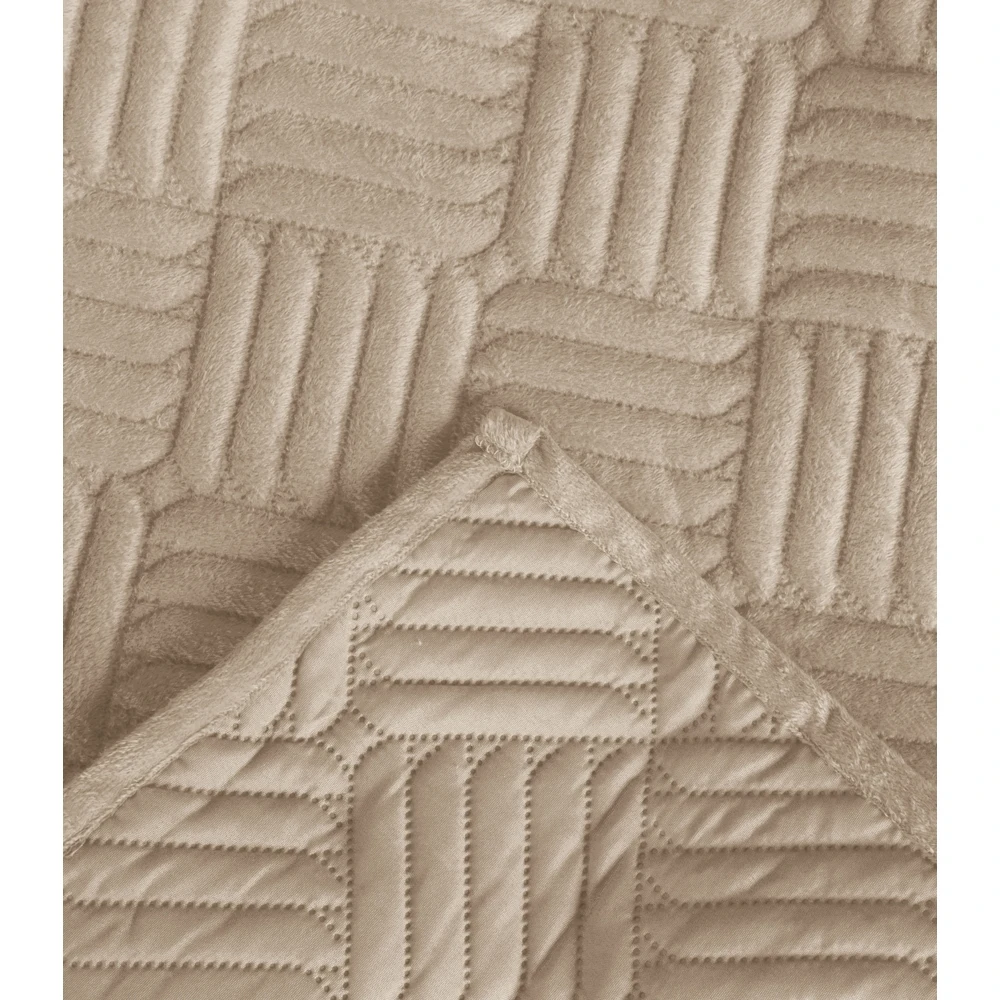 Покрывало ПЕЧЕНЬЕ однотонное 160х220 арт. 93 | Дом и сад