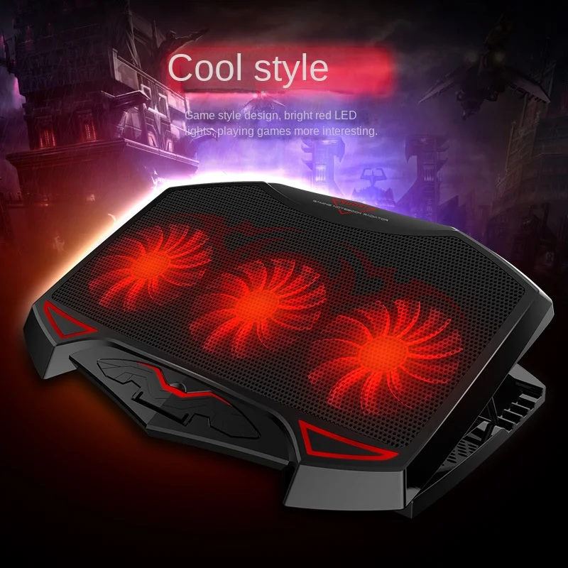 

Cross border popular laptop radiator multi angle adjustable base laptop radiator fan cooler laptop cooler