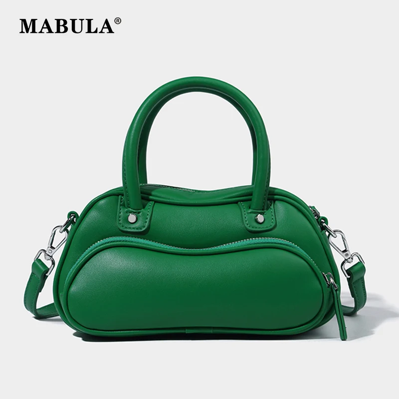 

MABULA Women Top Handle Handbags Simple Design Phone Purses Female Small Tote Bag High Quality Crossbody Bag Solid Color