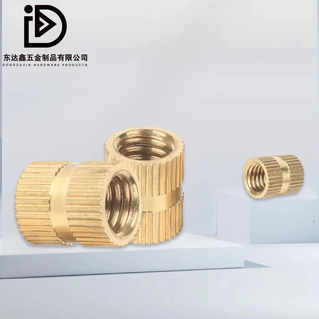 Медные цветочные роликовые детали инкрустированные диаметром / медные гайки для