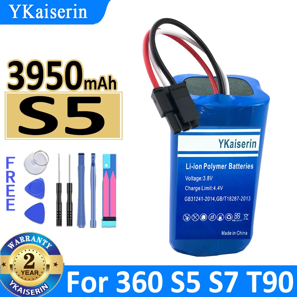 

Аккумулятор ykaisin S 5 S 6 S 7 S 9 для 360 S5 S6 S7 T90 Robotic Запчасти для пылесоса S9 X90 X95 S6PRO Bateria