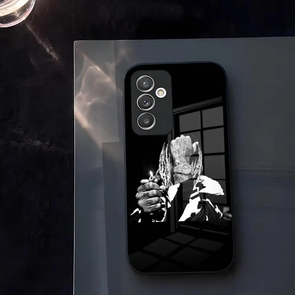 Чехол для телефона Rapper K-King V-Von Glass Samsung Galaxy S23 S24 S25 S21 S22 S20 Ultra Fe Plus A34 A54 A24 A52 A16 A53 M54 Cover