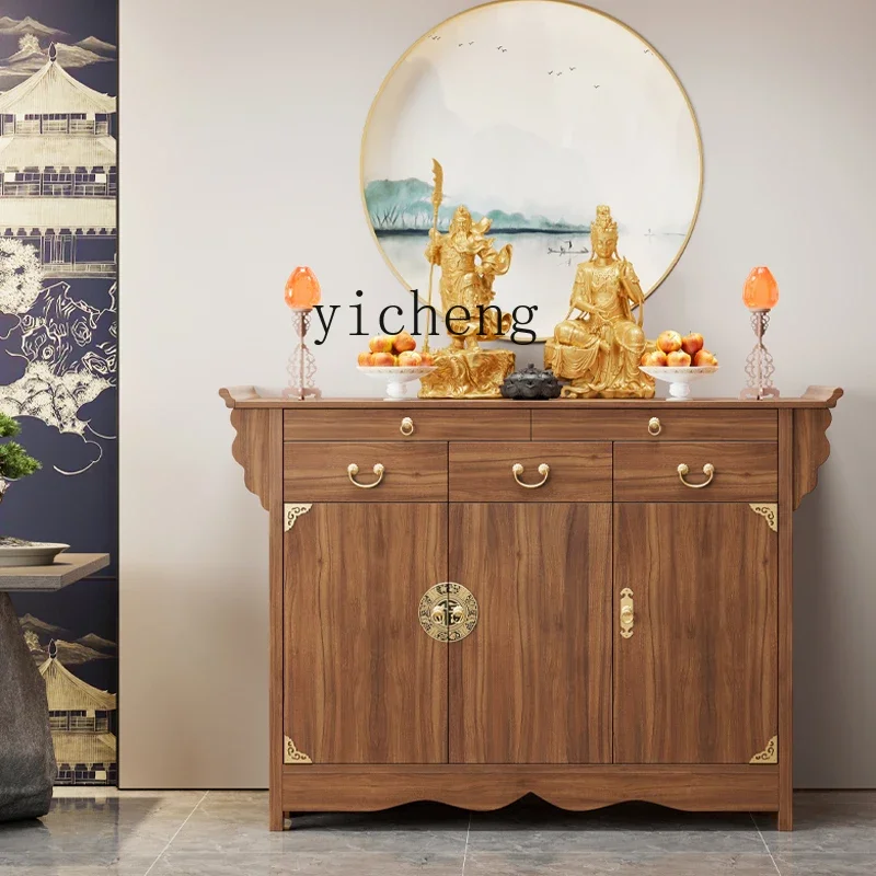 TQH новый китайский стиль Guan Erye Гуаньинь храм буддийский современный бытовой