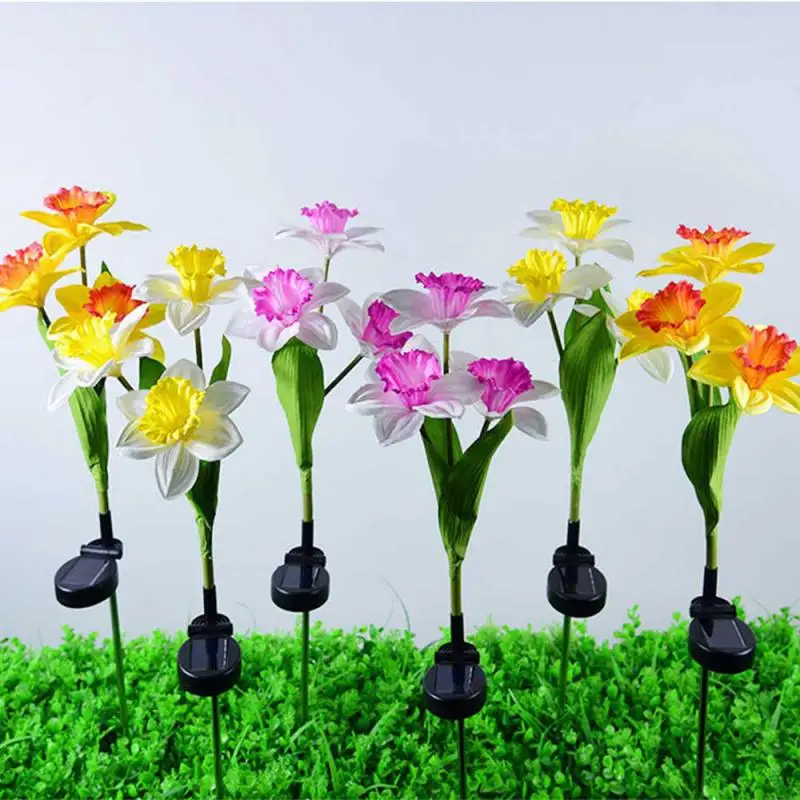 

Polysilicon Lawn Lamp Solar Energy Floor Lamp Artificial Lantern Solar Light Silk Landscape Lights Decorate Ambient Light