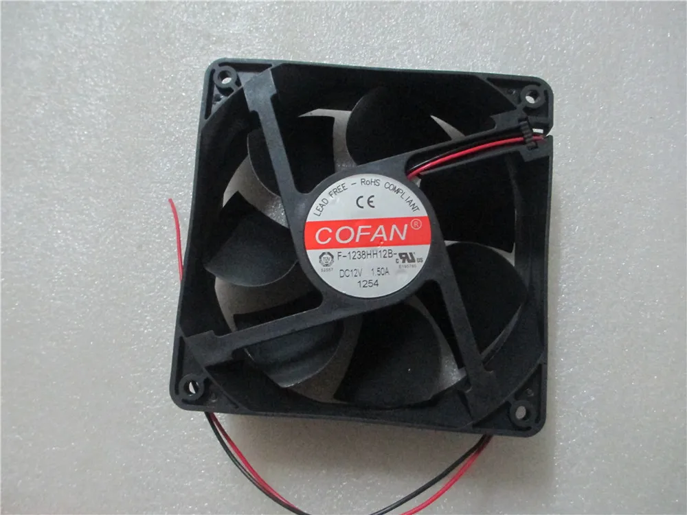 

Вентилятор Loptap для Φ 12 в 120 А 12 см 120x38 мм, вентилятор с двумя шарикоподшипниками