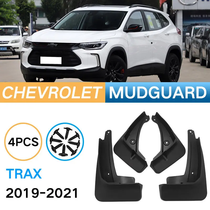 4 шт./компл. автомобильные брызговики для Chevrolet Trax/Tracker 2019 2020 2021 стильные