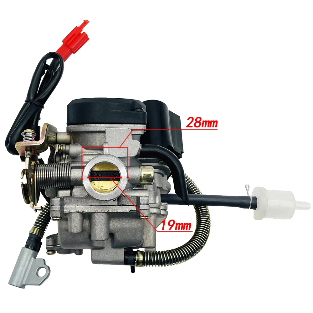 

For GY6 50cc 60cc 80cc 90cc SCOOTER MOPED Kymco Agility Manco Hornet Meitian PD19J 139QMB 139QMA 19mm ATV Carburetor Motorcycles