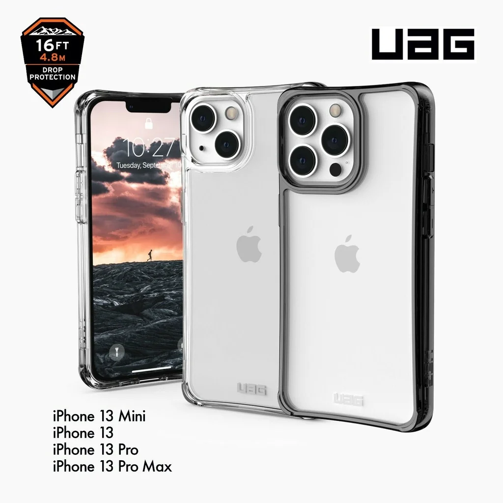 

UAG for IPhone 13 Mini Pro Max Plyo Mil. Spec Case Rugged Cover for Iphone 13 Pro/ Iphone 13 Pro Max Full Protect Casing