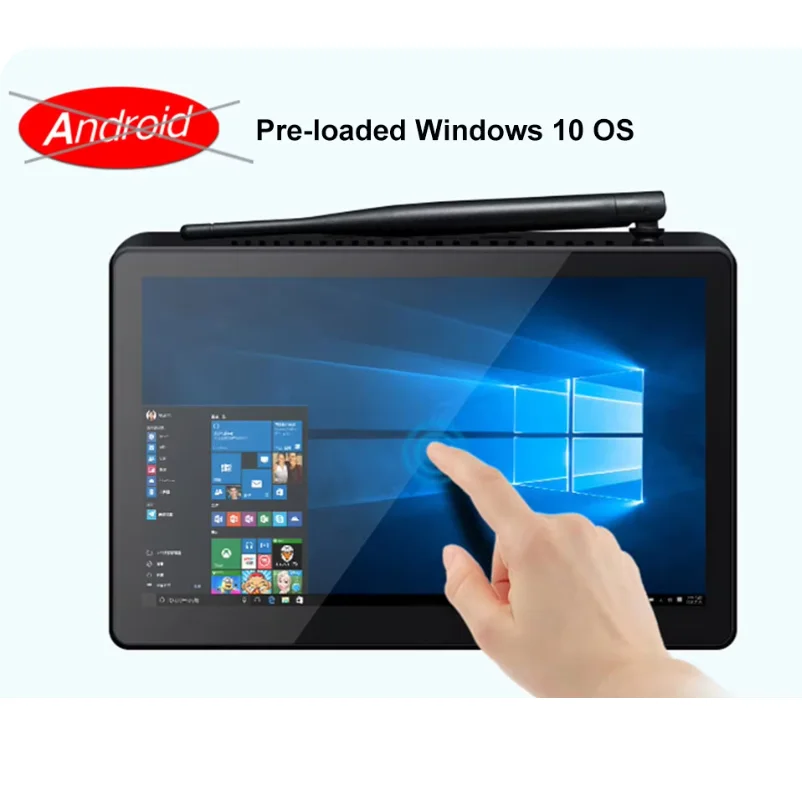 Фото Pipo H10 PRO 4G Smart MINI PC 10,1 дюйма 1920*1200 Win11 8G/16G+128G/256G/512G Планшетный ПК Intel J4125 BT WIFI RS232 4*USB 3.0 POE HD №2