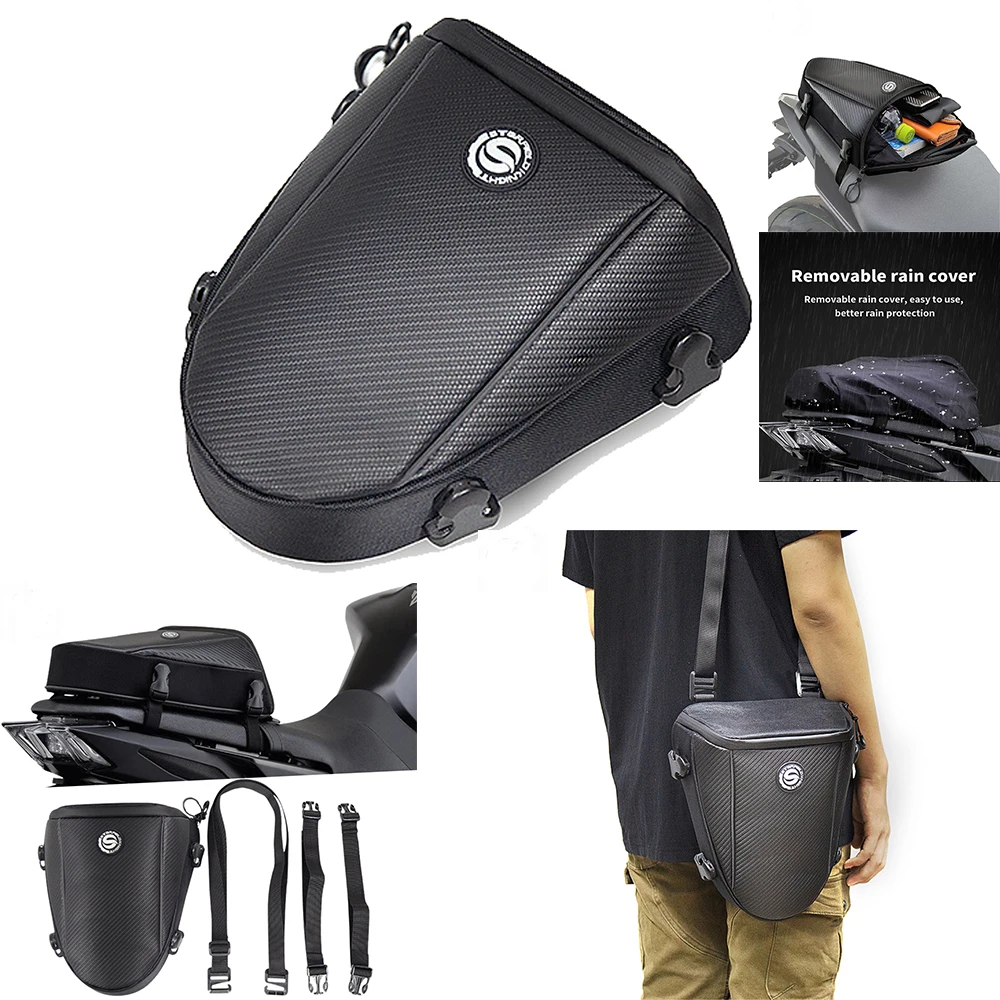 

Motorcycle Tail Bag Multi-functional Rear Seat Bag Rider Backpack For BMW R Nanet G310R S1000XR S1000R F900XR F900R R1250GS ADV