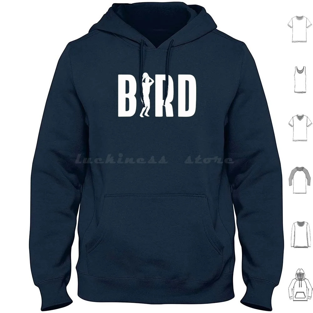 

Bird-White Print Hoodie cotton Long Sleeve Larry Bird Legend 33 32 Magic Johnson New Popular Trending Basketball 23