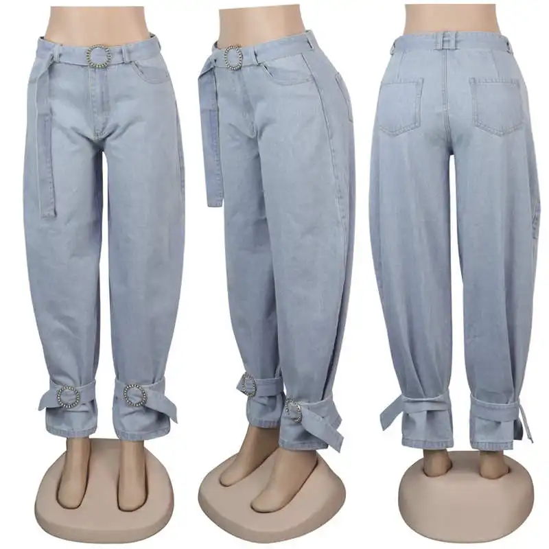 Oversized Jean Woman Mom Jeans Pants Boyfriend Jeans for Women 2021 Spring Summer Casual High Waist Trousers Ladies Jeans Denim