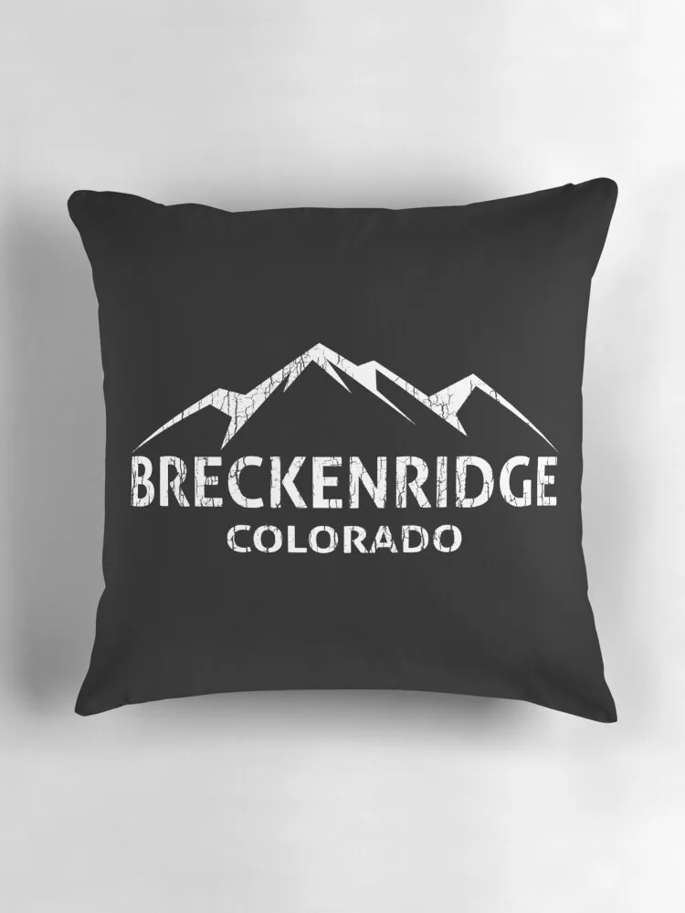 Диванная подушка для катания на лыжах Breckenridge Колорадо рождественские наволочки