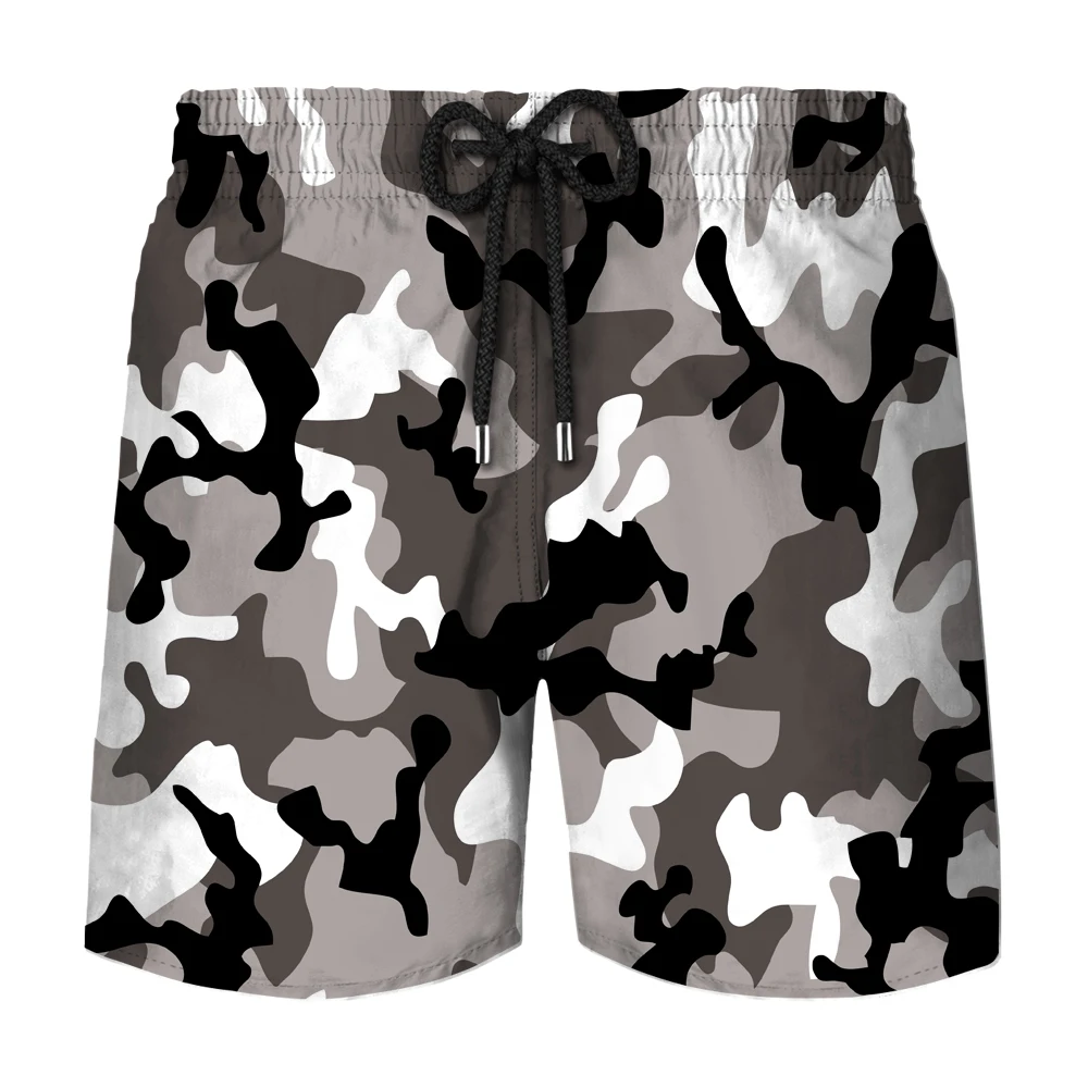 

Fahion Camouflage 3D Printing Men' Swim Trunk Swimwear Short Beachwear Men' Beach Short Swimwear Surfboard Quick Dry