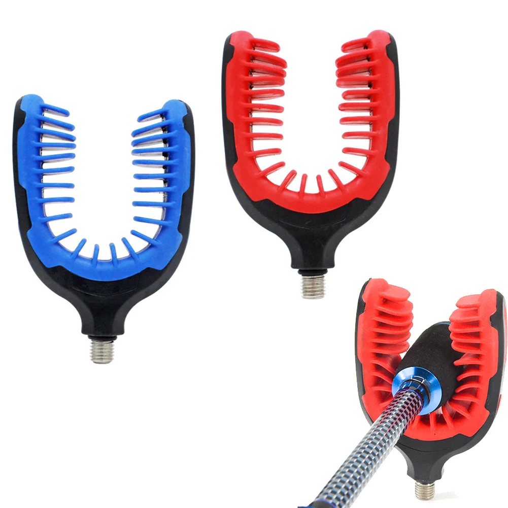 

1pc Fishing Rod Rest Butt Hot Sale Carp Fishing Rod Holder Rest Head Gripper Rod Tackle With 3/8 Thread Fits Fishing Accessories