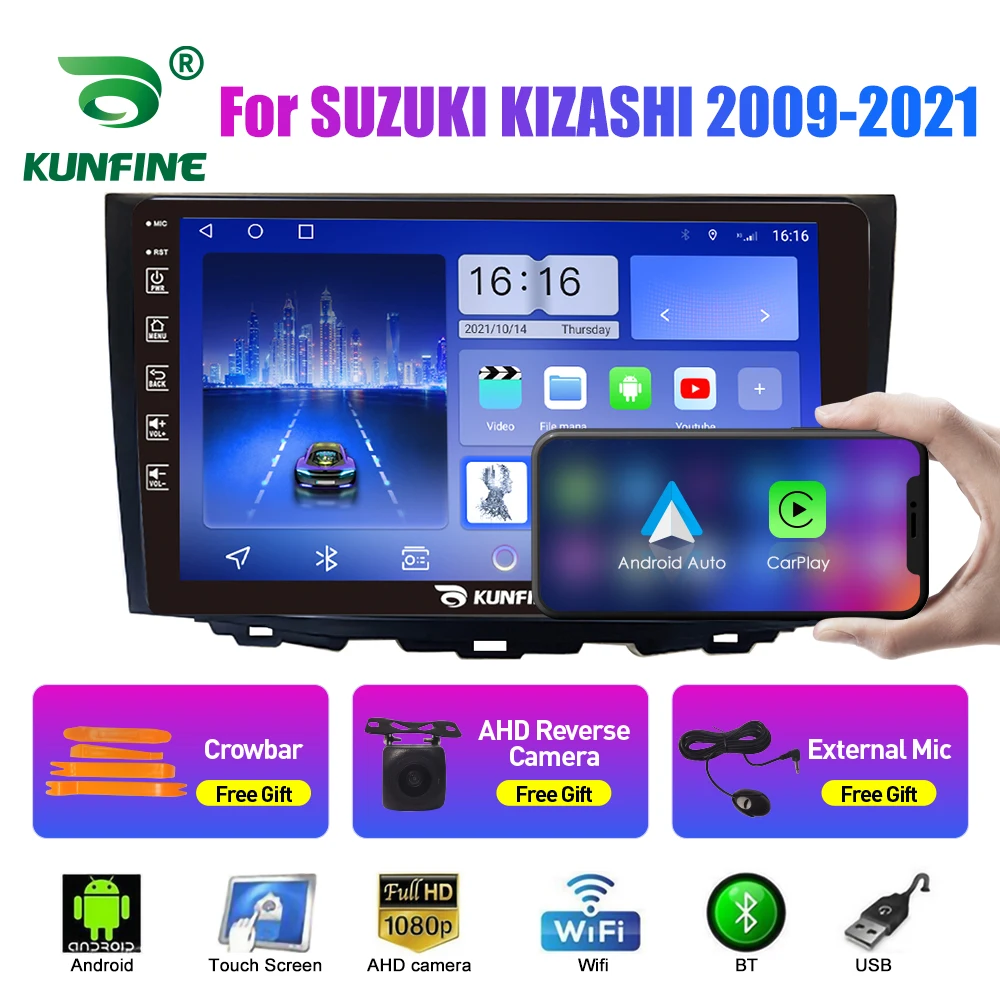 Автомобильный радиоприемник Android для SUZUKI KIZASHI 2009-2021 2Din мультимедийный видеоплеер