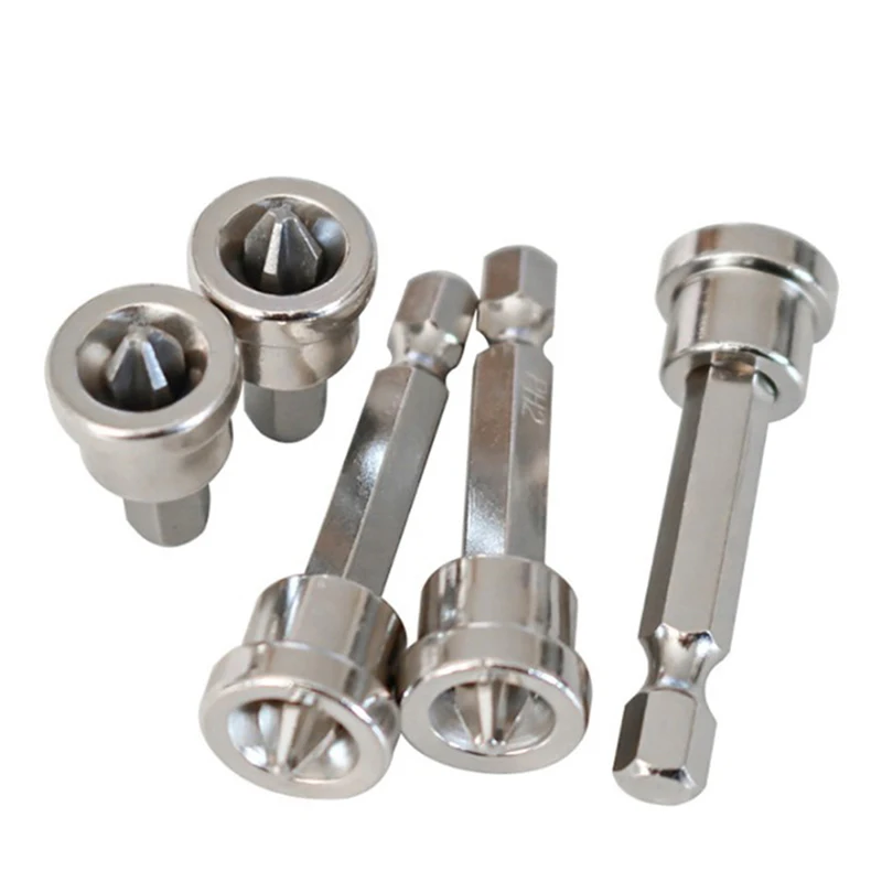 

1/6/10Pcs Magnetic Positioning Screwdriver Tip Bits 25mm/50mm Gypsum Board Screw Tool Parts For Metalworking