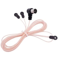dipole antenna indoor copper aerial hd radio t shape male female pal connector 75 ofm use for fm radio stations indoor