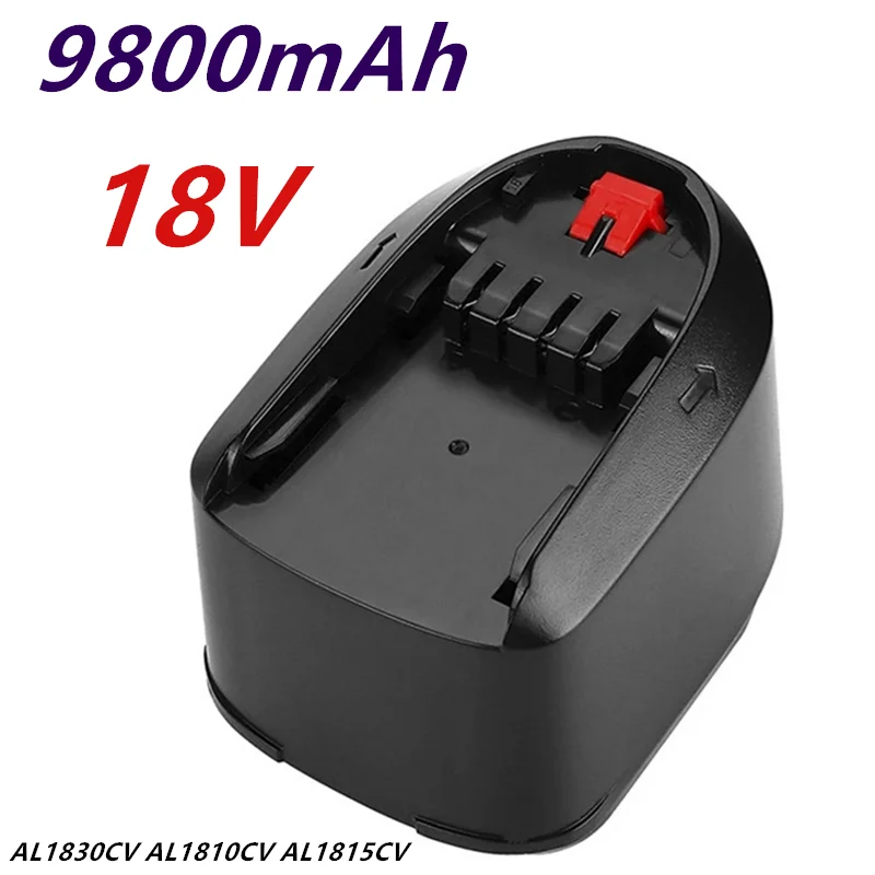 

18V 9800mAh Li-Ion Akku für Bosch 18V PBA PSB PSR PST Bosch Home & Garten Werkzeuge (nur für Typ C) AL1830CV AL1810CV AL1815CV