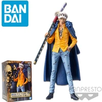 original bandai trafalgar law action figure 17cm wano country one piece cartoon character model collection decoration toys
