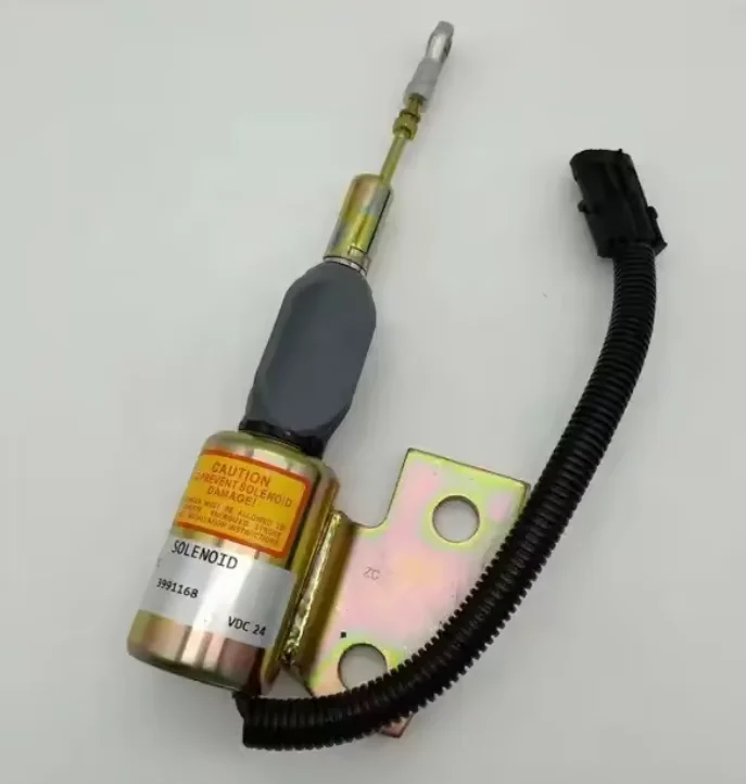 Топливный стоп-сегвоздид Десливьте толка 4BT 4BT3.3 3.9 4B3.9-C 12V 3991167 24В 3991168