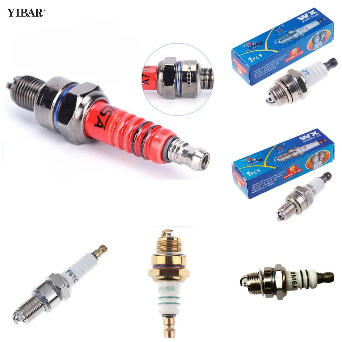 

Новая свеча зажигания, замена свечи зажигания NGK BPMR7A CR6HSA A7TC WSR6F 7547,STIHL,HUSQVARNA,L7T BM6A, замена маленького двигателя, Свеча зажигания, Свеча зажигани...