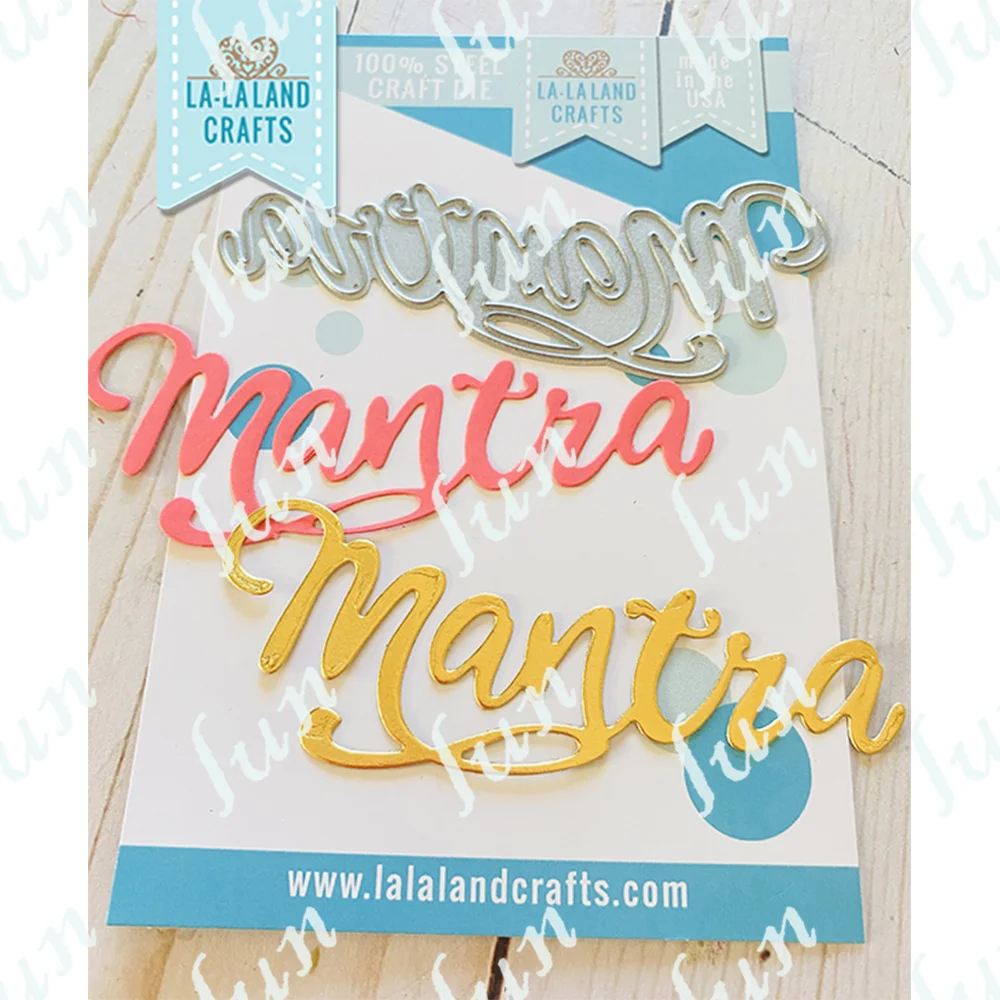 

Mantra Metal Cutting Dies Handmade Diy Embossing Making Scrapbooking Diary Photo Album Crafts Decor Arrival New 2022 Punch Molds