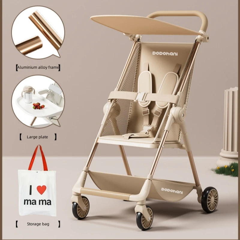 Детский ролик рама из алюминиевого сплава портативная тележка складная с тентом