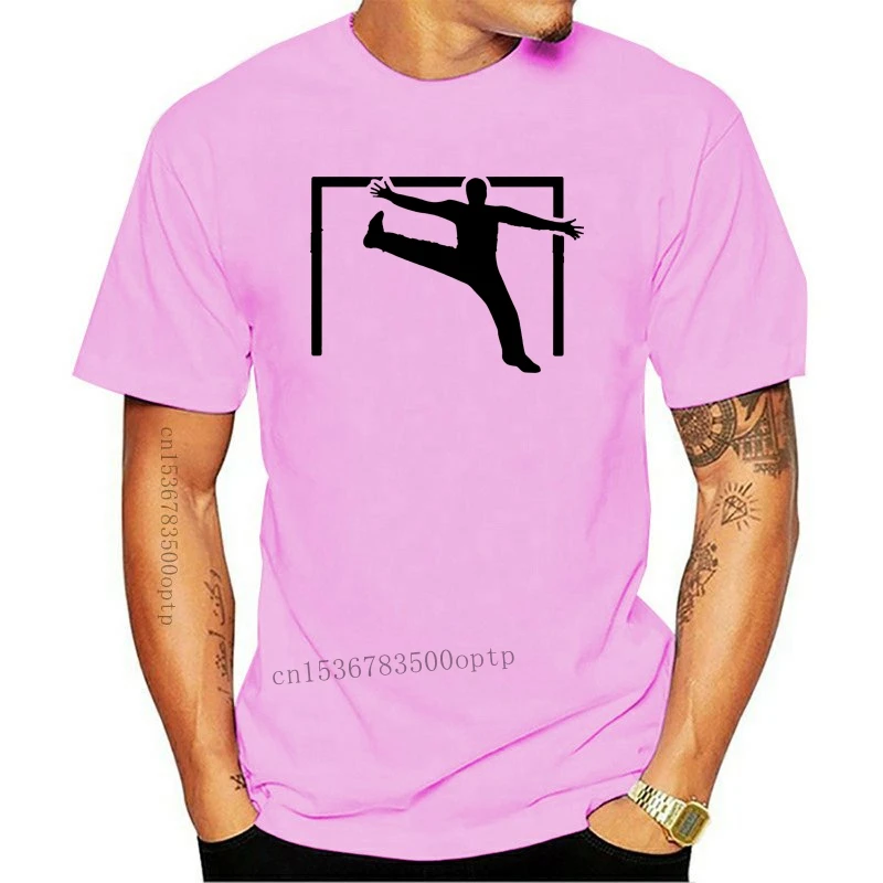 Футболка мужская с круглым вырезом тенниска из сетки для гандбола забавный