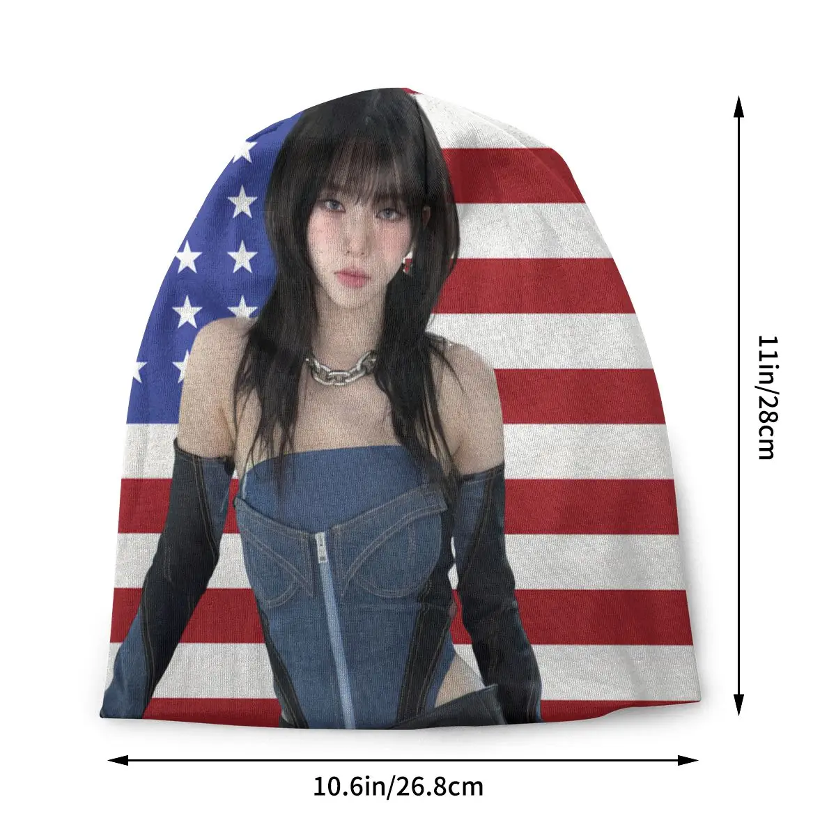 Изготовленный на заказ Kpop A-Aespas Girls Karina Winter Giselle Ningning Bonnet Homme Street Knit Hat для мужчин и