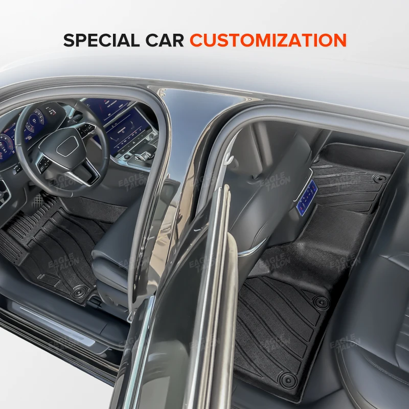 Изготовленный на заказ автомобильный коврик из ТПЭ для VolksWagen VW Golf 8 2020 2021 2022