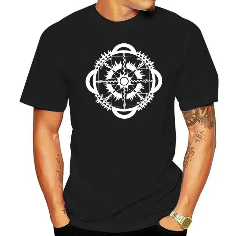 

Compass Pagan Clothing Occult Fashion Supernatural ShirtAlternative Clothing Screen Print Shirt men t shirt Funny