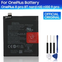 Original Replacement Battery BLP759 For OnePlus 9Pro 8Pro One Plus Nord N10 N100 Pro BLP815 Genuine Phone Battery