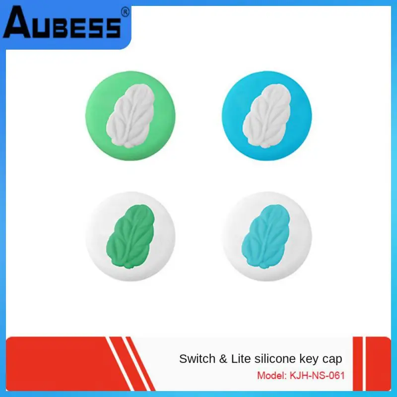 

Blue And White Tight Fit Rocker Cap Not Easy To Drop Rocker Protection Comfortable Touch Gamepad Protective Case White Blue