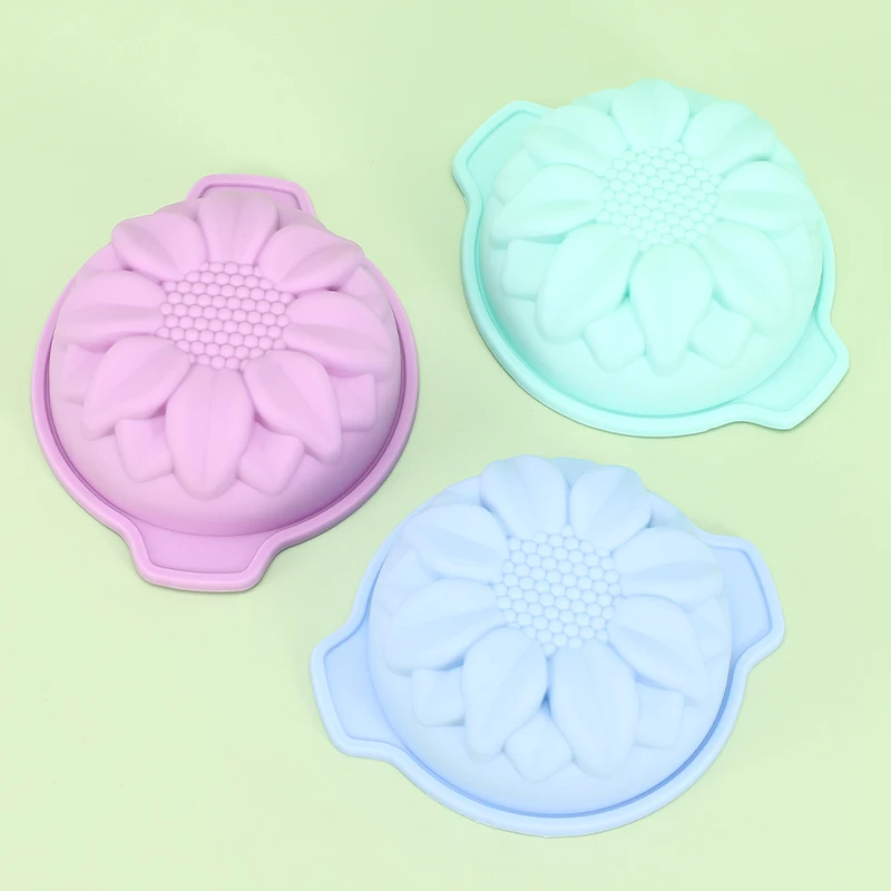 

Форма для торта силиконовая антипригарная подсолнух выпечка кондитерские инструменты мусс пудинг желе кухонные аксессуары