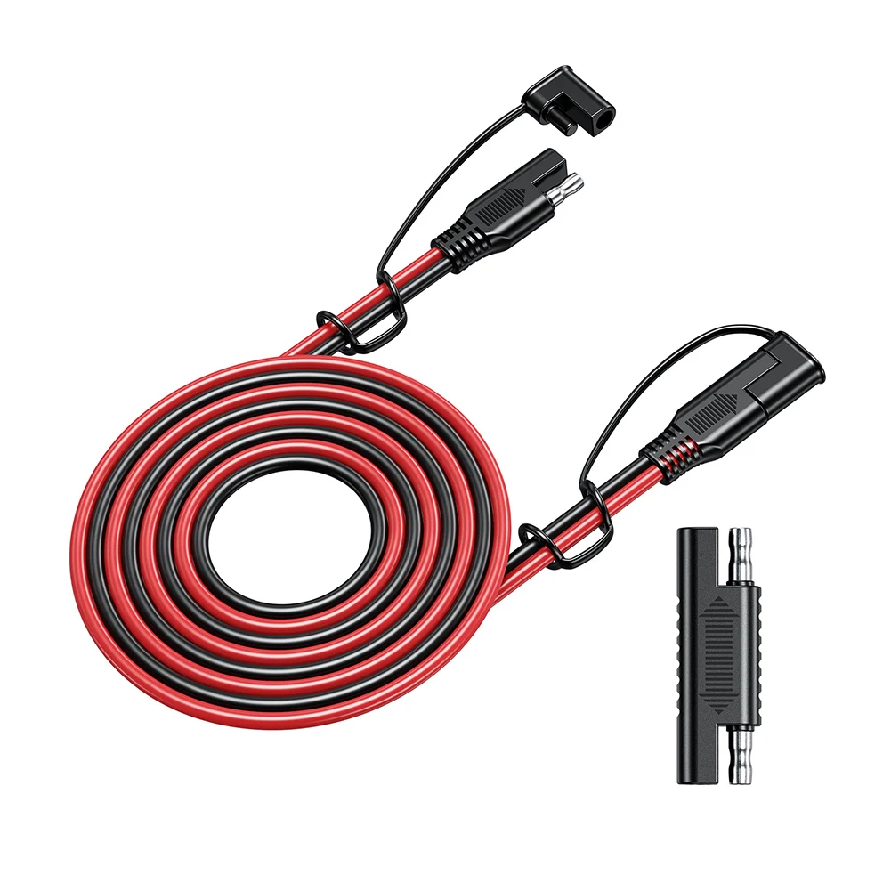 

Battery Charging Cable SAE to SAE 12V-36V 16AWG Quick Disconnect Extension Wire Solar Plug Line for Power Supply Car Accessories