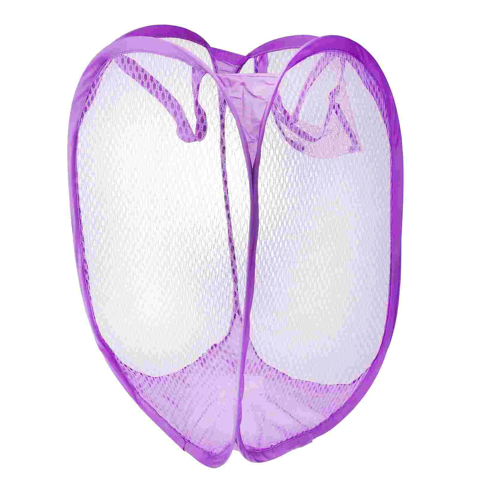 

Laundry Basket Hamper Clothes Storage Collapsible Hanging Mesh Dirty Dormwall Room Sundries Baskets Organizer