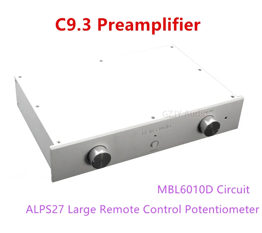 Контрольная схема MASTER C9.3 MBL6010D OPA828 NE5534 4 входа 2 выхода ALPS27 с дистанционным