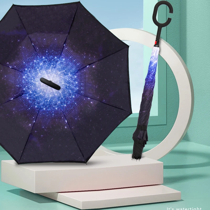 Симпатичные женские зонты с пышными ручками дешевые дождестойкие прочные милые