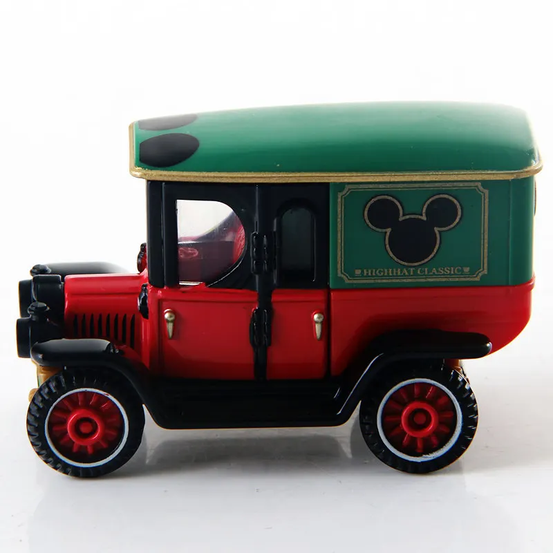 Фото Оригинальная модель TAKARA TOMY Dream Tomica Disney DM-01 Микки Маус High Hat Classic Roadster 1/64, коллекционная модель автомобиля из литого сплава, масштаб 1:64 №4