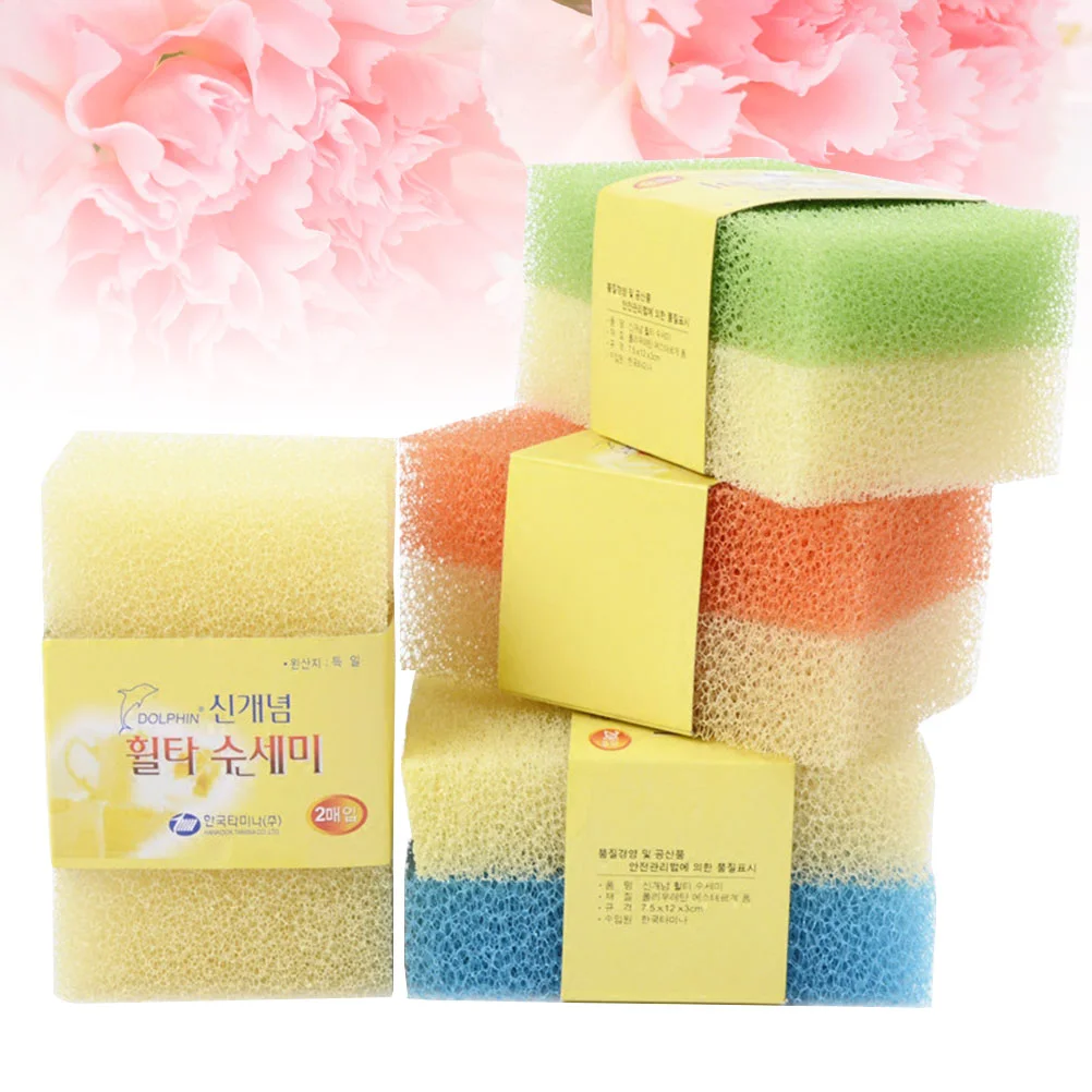 

Sponge Cleaning Dishwashing Kitchen Sponges Paddish Scrubber Pads Scrub Washing Kichen Scouring Daddy Household Supplies