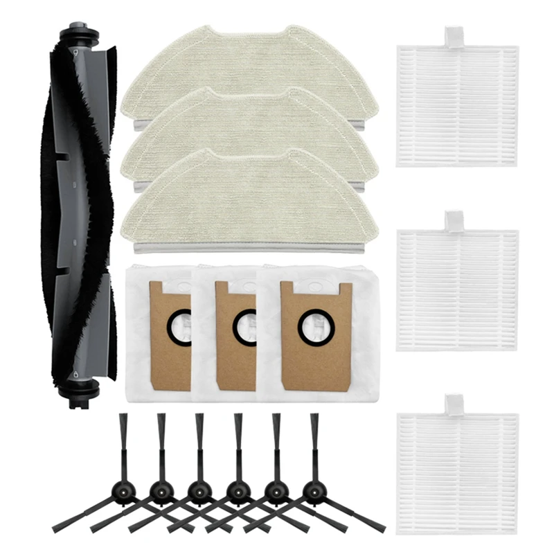 Запасные части для робота-пылесоса и швабры Airrobo T20+ 1 основная щетка 6 боковых