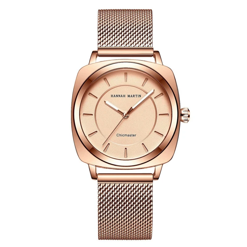 

Hannah Martin Women Watches Japanese Quartz Fashion Ins Stlye Wrist Watches Female Waterproof