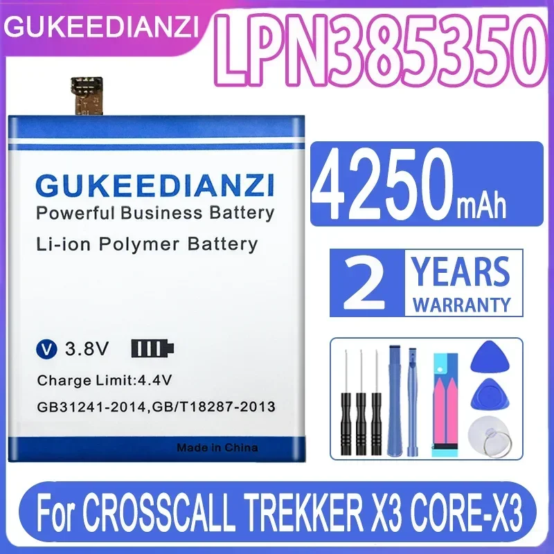 Аккумулятор 3850 мАч-4850 мАч для Crosscall Trekker M1/CORE-X3 ACTION-X3/Trekker-X4/TREKKER X3 CORE-X3