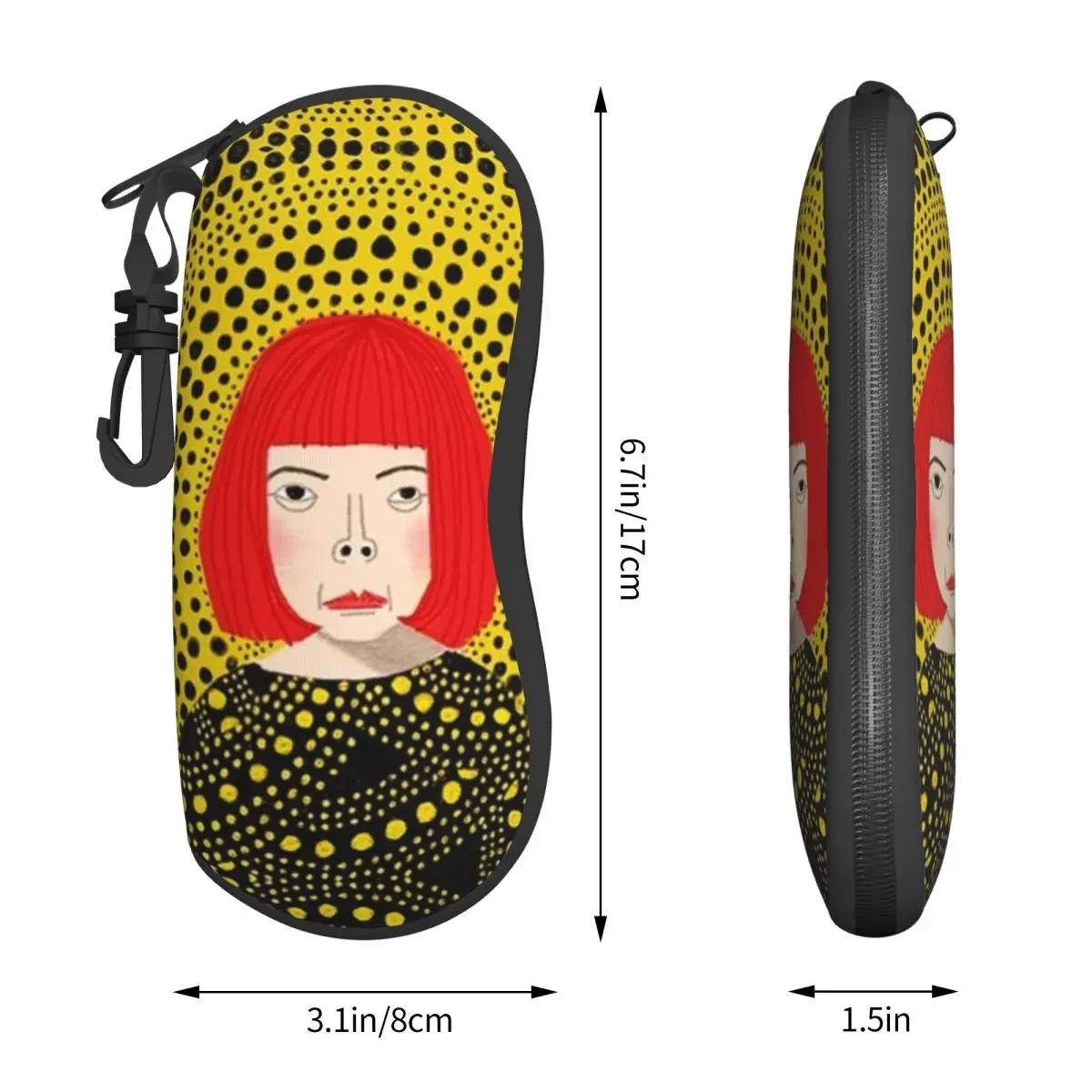 Индивидуальная Эстетическая оболочка Yayoi Kusama женские очки унисекс искусство