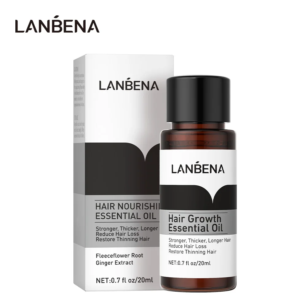 Средство для лечения волос LANBENA средства с эссенцией рост Hair Fast мощное эфирное