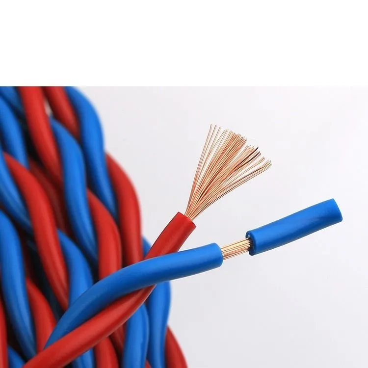 

RVS 2-core витая пара 20 18 17 15 AWG ПВХ материал Чистая медь кабель питания зарядный кабель