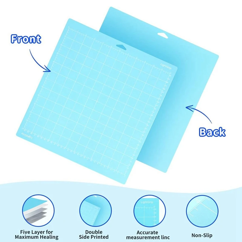 BEAU-3 Pack Коврик для резки машины надписей Самовосстанавливающийся Роторный коврик