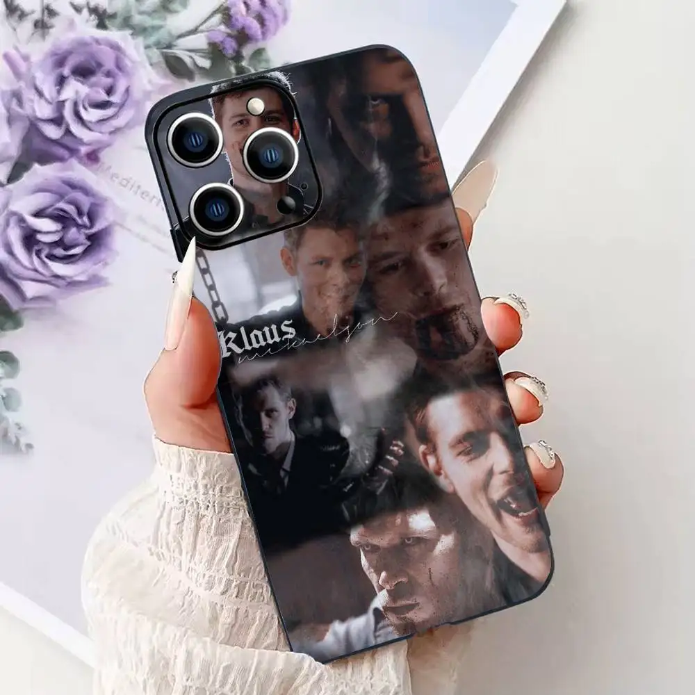 Чехол для телефона Damon Salvatore The Vampire Diaries для iPhone 17, 16, 15, 14, 13, 12, 11 Plus, Pro Max и других моделей, мягкий черный чехол (art.: 3920da5c998c1) - 3920da5c998c1