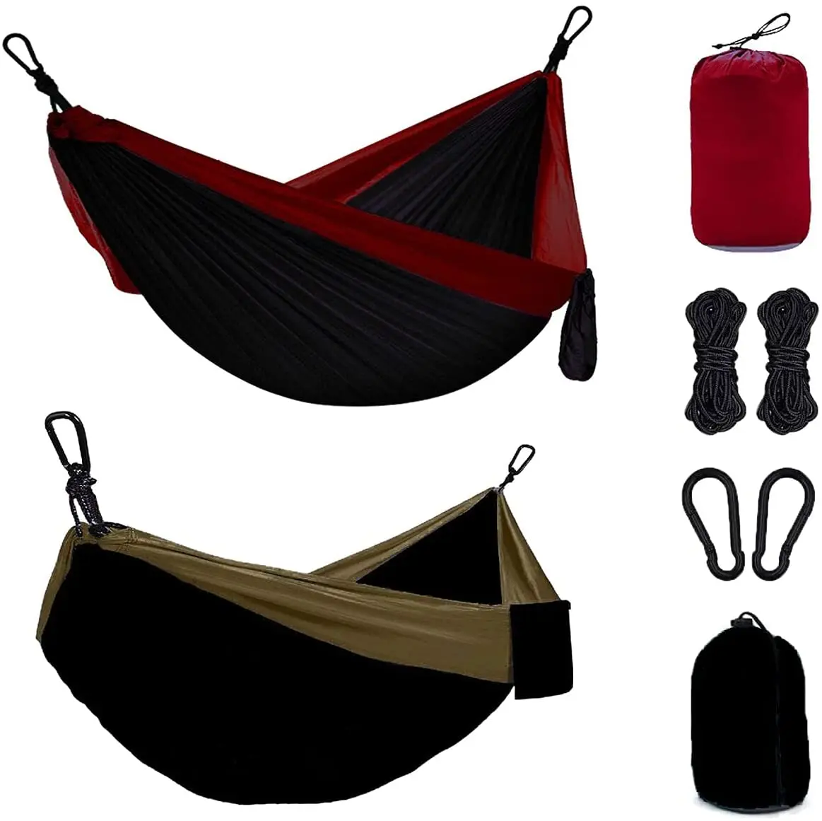 Хит продаж уличный портативный парашютный нейлоновый кемпинговый Хаммок с